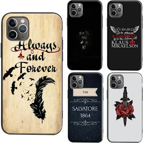 Vampire Diaries The Originals TPU Case For iPhone 11 12 Pro Max mini X XS Max XR 6S 7 8 Plus SE 2020 Cover Fundas