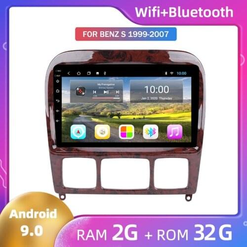 For Benz S Series 1999 2000 2001 2002 2003 2004 2005 2006 2007 Reversing Image Car Android Smart GPS Navigation car multimedia