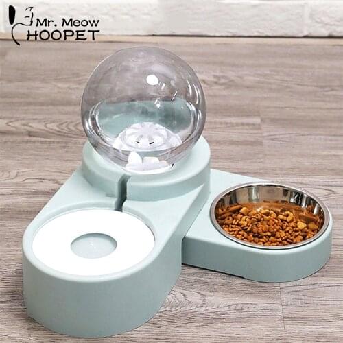 Hoopet Pet Cat Dog Feeder Fountain Bubble Automatic Cats Water Fountain Large Drinking Bowl For Cat Pets Water Dispenser