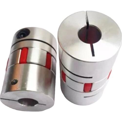 1pcs CNC Motor Jaw Shaft Coupler Flexible Spider plum Coupling D25 L30 4mm 5mm 6mm 6.35mm 7mm 8mm 9mm 9.525mm 10 12 12.7mm
