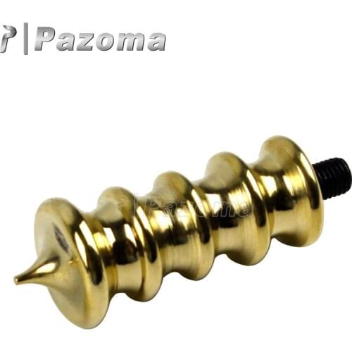 Brass Motorcycle Rough Craft CNC Billet Shifter Peg Extended Shift Pegs for Harley Toruing Dyna Bobber Chopper Sportster