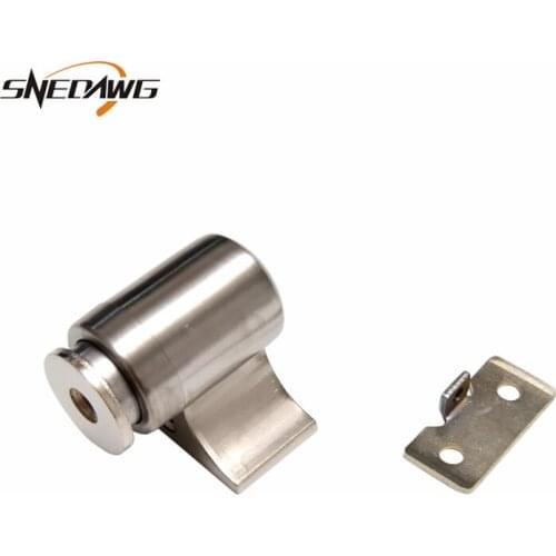 Magnetic Door Stopper Stainless Steel Round Stopper for Door Protection Door 48x43x25 Magnetic Door Holder for Room House