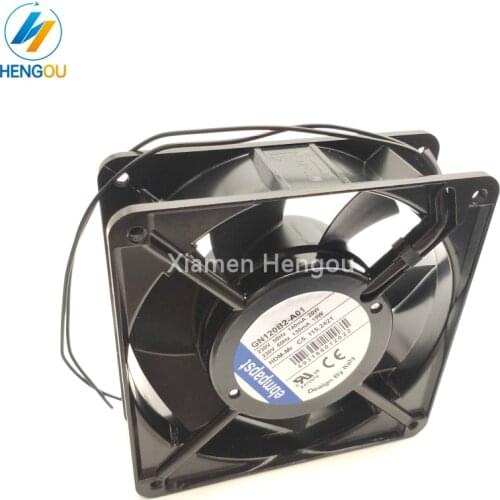 2 Pieces C5.115.2421 Heidelberg Axial Fan 119x38 SM102 CD102 Printing Machine Parts