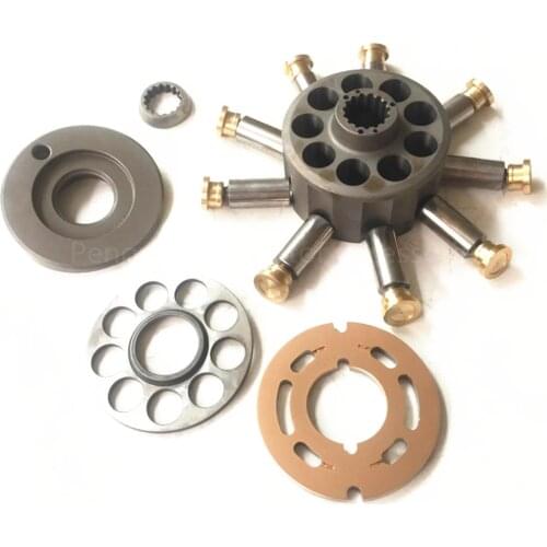 PCR-3B-12A rotary motor repair piston pump bile plunger plane nine-hole ball head swing seat for Komatsu 35 50 56-7 Kobelco 60-8