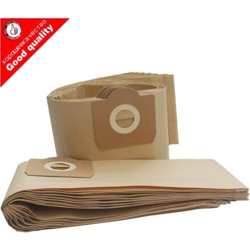 Vacuum cleaner10pcs dust bags for for KARCHER WD3 WD3300 WD3.500P MV3 WD3200 SE4001 SE4002 6.959-130 6.904-051 6.904-263