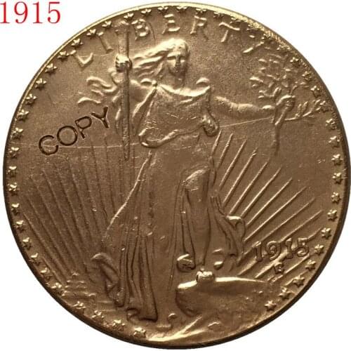 USA 1915 $20 St. Gaudens Coin Copy