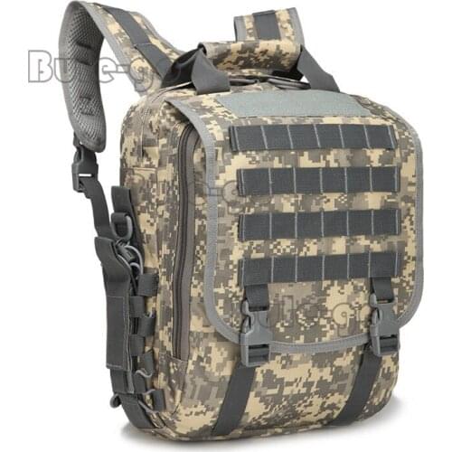 14 Inch Outdoor Sports Tactical Military Laptop Bag Camping Hiking Travel Backpack Shoulder Messenger Bags For Men