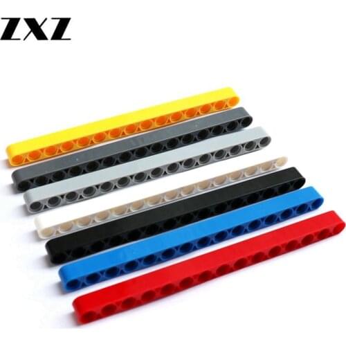 100PCS Good Quality MOC Crane Models Accessory Technical Beam 1 x 15 Thick 32278 Kids Technical City Buidling Blocks Bulk Bricks