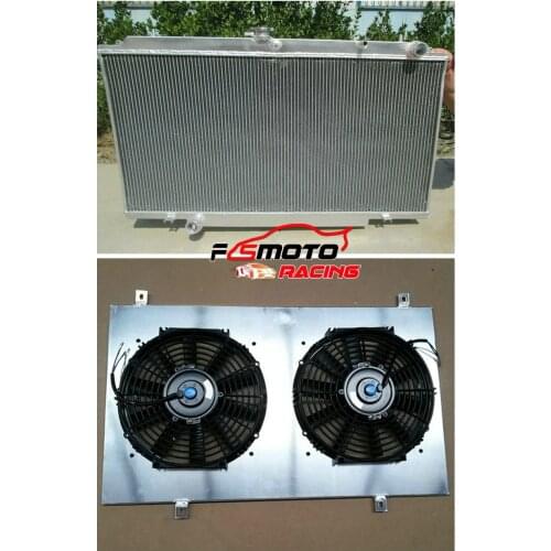 For Nissan Patrol Super Safari Y61 GU 3.0 ZD30 ZD30CR 2.8 TDI RD28 4.2L 1997-2013 MT 98 99 00 Aluminum Radiator & Shroud & Fan