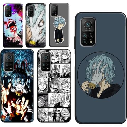 Tomura Shigaraki My Hero Academia For Xiaomi Mi 11 10 A3 Mi Note 10 Lite Case For Mi 10T Pro 9T POCO X3 F2 Pro M3 Case