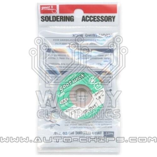 Desoldering Tin Remover 3.5mm 1.5m