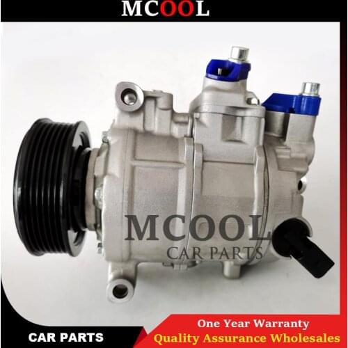 For AC A/C Compressor 6pk 447190-6670 4F0260805T 8K0260805 8KD260805 8K0260805E 8K0260805L for Audi A4 A6 Quattro