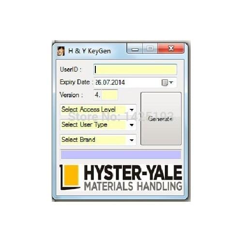 Hyster and Yale PC Services Tool [2014] Keygen 4.XX