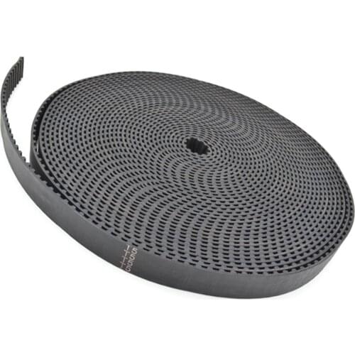 Metric Trapezoid T5 Open Synchronous Belt, width 10/15/20mm, pitch 5mm, Rubber Neoprene fiberglass, T5 Timing belt pulley