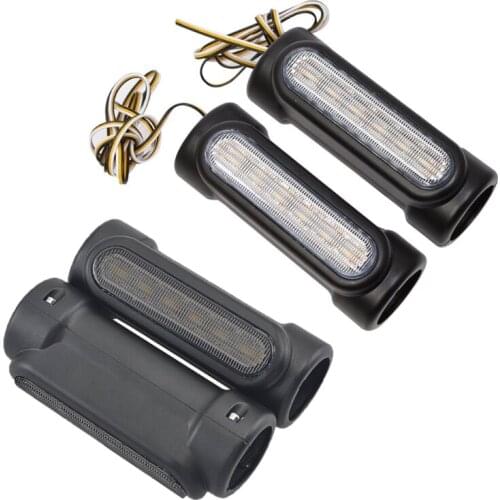 Motorcycle Metal Highway Crash Bar LED Switchback Light White Amber Turn Signal Clear Smoke Lens Driving Light/Turn Signal