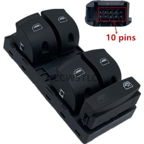 New Electric Power Window Master Control Switch Button For Audi A3 A3 Sportback A6 C6 Sedan Q7 4F0 959 851 4F0 959 851A 851C