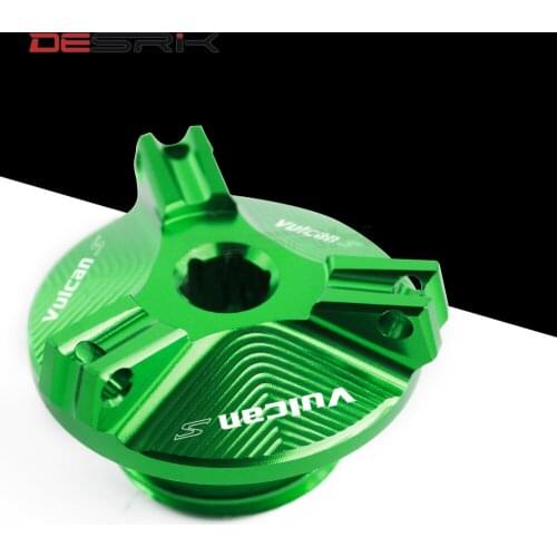 New Arrival logo Vulcan s For Kawasaki VN650 VULCANS 650 2015 2016 2017 Motorcycle CNC Engine Magnetic Oil Drain Plug