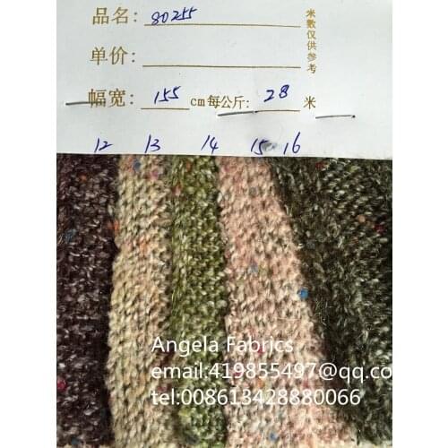 Wholesale Thick Knitted Fabric yards/roll Mesh Dobby Polyester Cotton sewing textile wool Newborn Wraps Knit Backdrop Fabrics