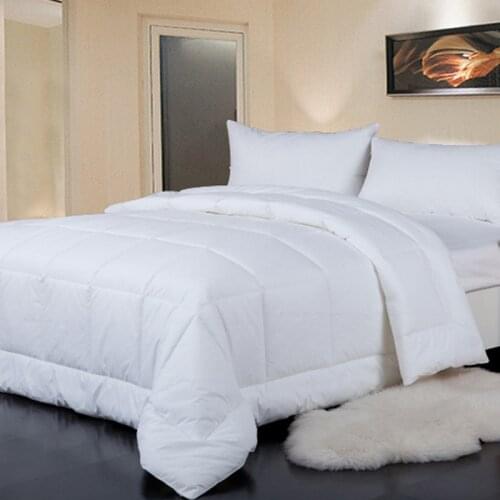 Autumn Spring White Comforter Filler Quilt Patchwork Twin Queen Size 150x200cm or 190x200cm for 1m or 1.5m Bed Duvets