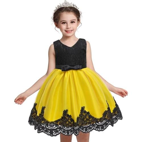 3-11 Year Girls Dress New Year Party Evening Gowns Elegant Big Children Princess Dress Ball Gowns Wedding Kids Dresses For Girls