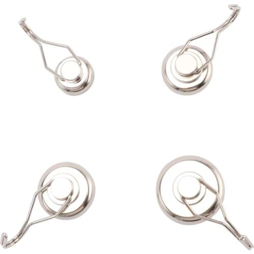 Swivel Powerful Magnetic Hooks Neodymium Magnet Stainless Steel Hooks for Home, Kitchen, Workplace,etc Hold Up To17/30/40/50kg