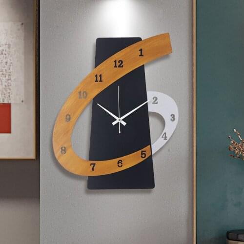 Simple Living Room Wall Clock Europe Style Silent Movement Sticker 3d Wall Clock Large Mechanism Duvar Saati Home Design BW50WC