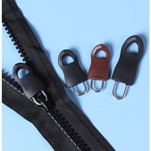 Detachable Zipper Sliders Puller Replacement Tags Zip Fixer Slider Head Repair Kits Instant Zippers Sewing Clothes Purse Repair