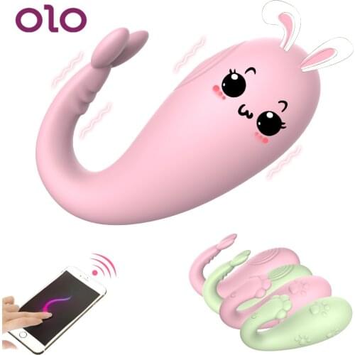 OLO 8 Frequency Vibrator Vibrating Egg APP Bluetooth Wireless Control G-spot Massager Sex Toys