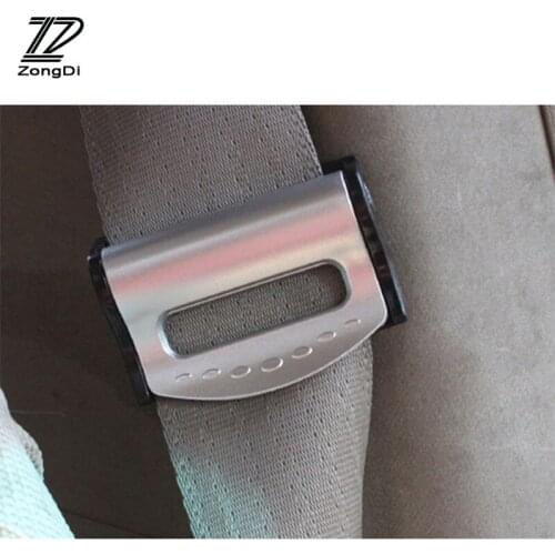 ZD 2X Car Safety Belt Clip Seat belt holder for Fiat VW Polo Golf MK4 4 MK7 Touran T5 Bora Skoda Rapid Fabia Yeti Superb 2017