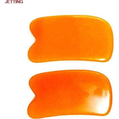1Pc Beeswax Resin Natural GuaSha Massager Scrapping Plate For Body Chakra Healing reiki Body Foot Massage Wholesale Hot Sale