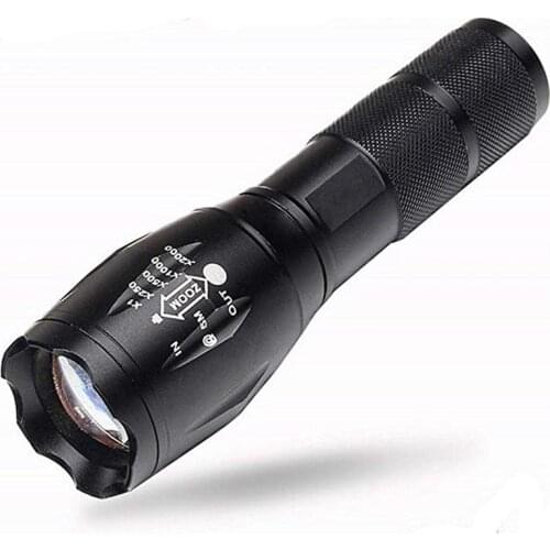 2021 New product XML-T6S2 zoom rechargeable glare flashlight A100 flashlight fishing 18650 glare flashlight multiple gears