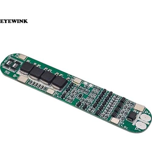 5S 15A Li-ion Lithium Battery 18650 Charger PCB BMS 18.5V Cell Protection Board Module High Current Integrated Circuits