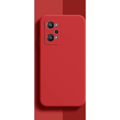 Soft Liquid Silicone Case For Realme GT 5G C21 Narzo 30 5G 8 Pro 7 5G Protective Cover Phone Cases For Realme GT Neo Flash Funda