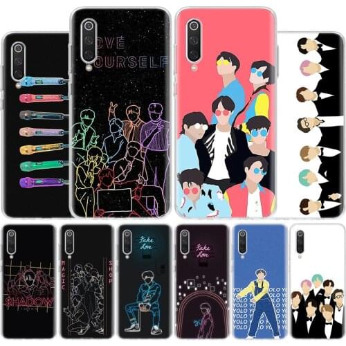 Love YourSelf Boys Kpop Cover Phone Case For Xiaomi Redmi Note 9 9S 8T 8 7 6 5 5A 6A 7A 8A 4X K20 K30 S2 Pro Luxury Soft Capa