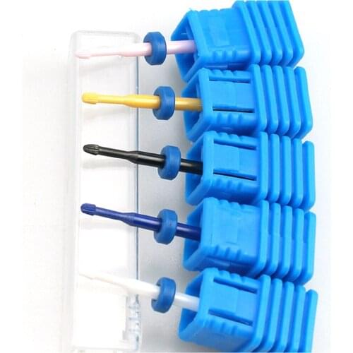 1Pc Caremic Nail Drill Milling Cutter For Electric Manicure Machine Router Bits Pedicure Gel Polish Remove Files Nail Art Tools