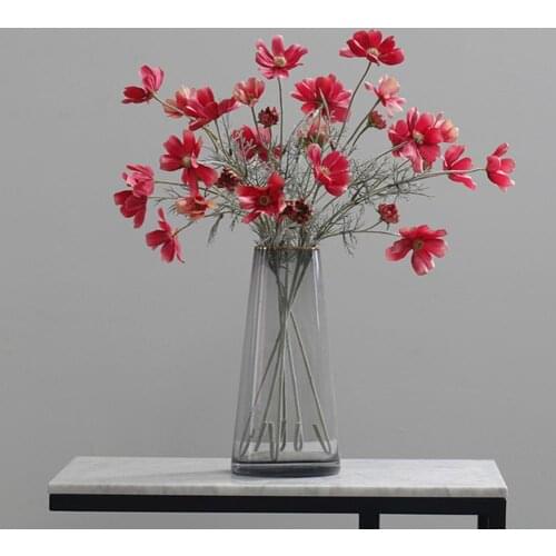 Artificial Flower Waterproof Realistic Silk Fabric Daisies Artificial Flower for Home Decor Artificial Flower