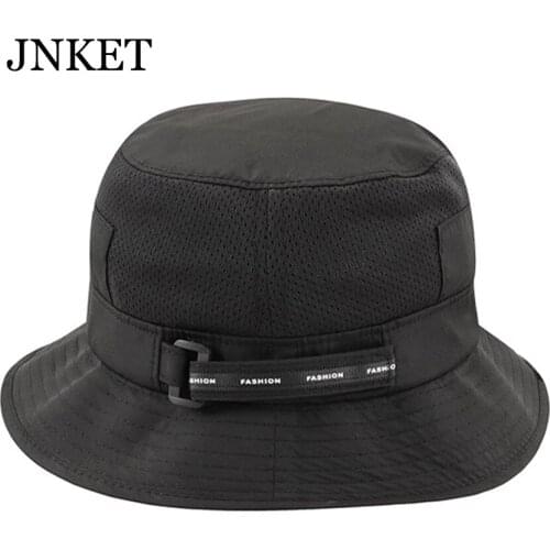 JNKET New Mens Quick Drying Fisherman Cap Bucket Hat Breathable Sun Hat Summer Hat Sunbonnet