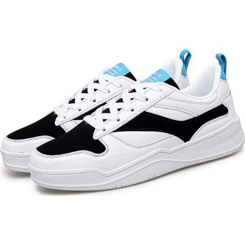 TaoBo White Casual Shoes for Men Comfortable Breathable Mesh Sneakers Tenis Feminino Zapatos De MujerPu leather