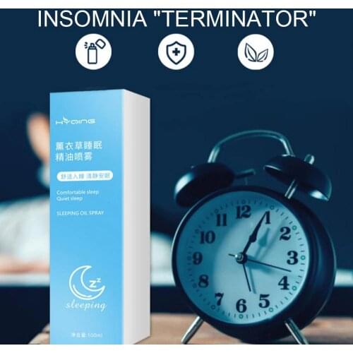 Lavender Pillow Sleeping Spray Sleeping Aid Essential Oil Soothe Mind Body