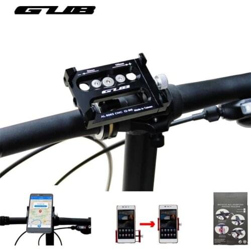 Metal CNC GUB G-86 Bike Bicycle Handle Phone Mount Cradle Holder Support Case Motorcycle Handlebar For iPhone CellPhone GPS