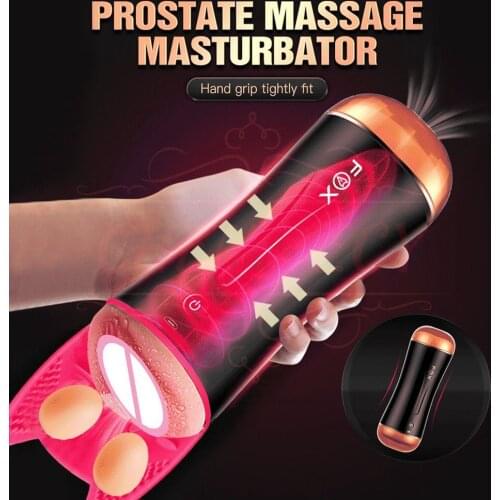 Male Masturbation Cup Dual Channel Oral Sex Vagina Anal Realistic Pocket Pussy Masturbator Erotic Sex Machine Adult Male Sex Toy