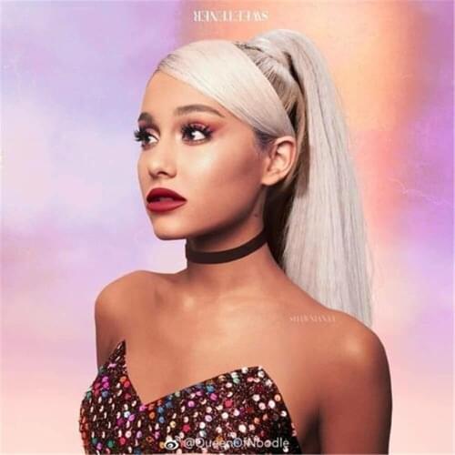 Ariana Grande Printed Fabric 11CT Cross-Stitch DIY Embroidery Set DMC Threads Knitting Painting Hobby Sewing Design Gift