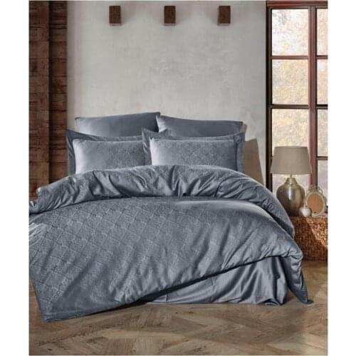 Jacquard Satin Duvet Cover -Double Set 220x200 6 pieces sheet pillow cover oxford pillow case made in turkish
