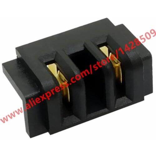 10pcs 5A Large Current 2 Pin Fool-proofing Laptop Battery Connector 2.5mm Pitch Famale Interface with Band Fixed Point