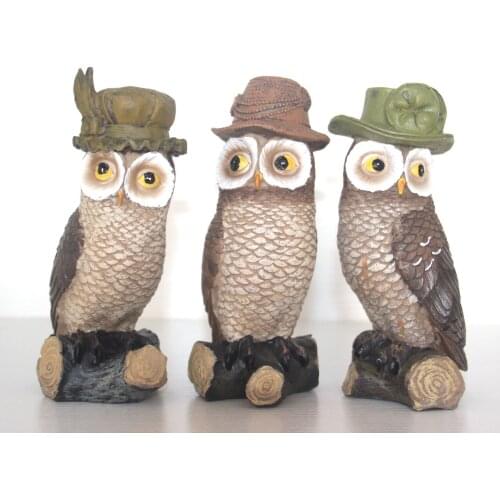 New Modern Minimalist Style Resin Owl Ornaments Home Living Room Tv Cabinet Wine Cabinet Decoration Interesting Accessories