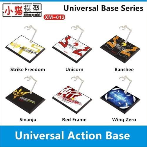 Universal Base for Bandai RG HG 1/144 Wing Zero Sinanju Unicorn Strike Freedom Red Frame Banshee Gundam DX006