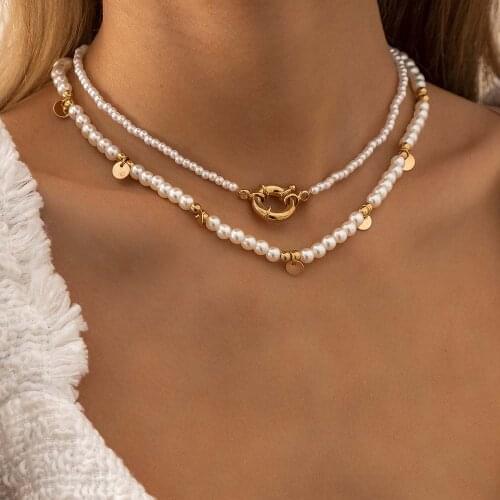 Yuzz Pearl Necklaces For Women