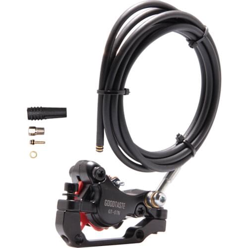 For Right brake disc Rear brake caliper Base A 160 B 140 Hydraulic brake lower pump Electric bike Custom tubing length caliper