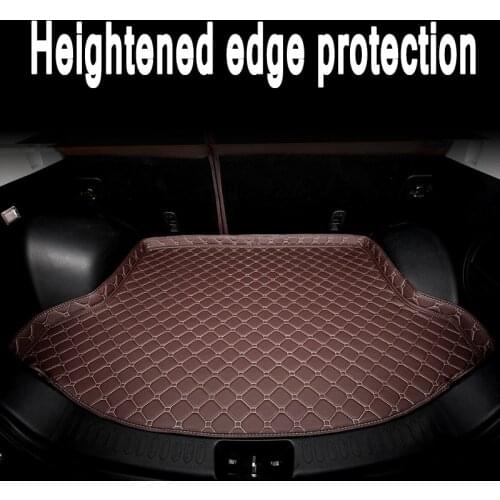 ZHAOYANHUA Custom fit Heightened side car Trunk mats for Mercedes GLA 200 220 250 260 220d