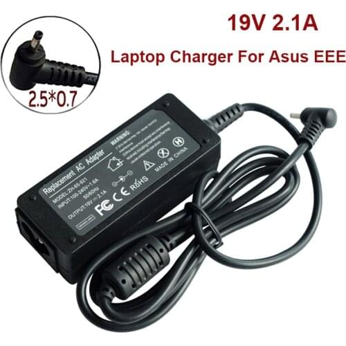 19V 2.1A 2.5*0.7mm AC Adapter Laptop Charger For Asus EEE PC X101 X101H X101CH R011PX 1011PX 1015PW 1015PX 1015PEB 1005 1005HA